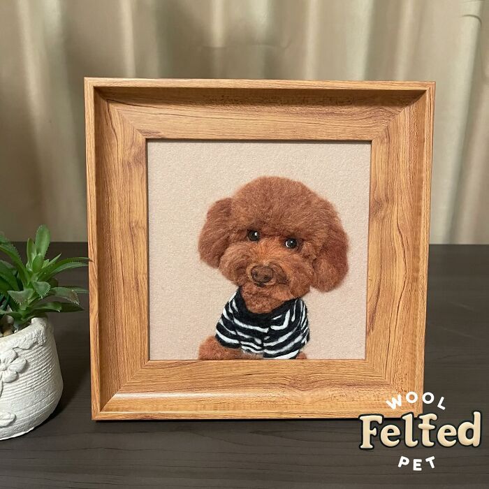 40 Wool Felt Pets So Realistic You Might Want To Do A Double Take
