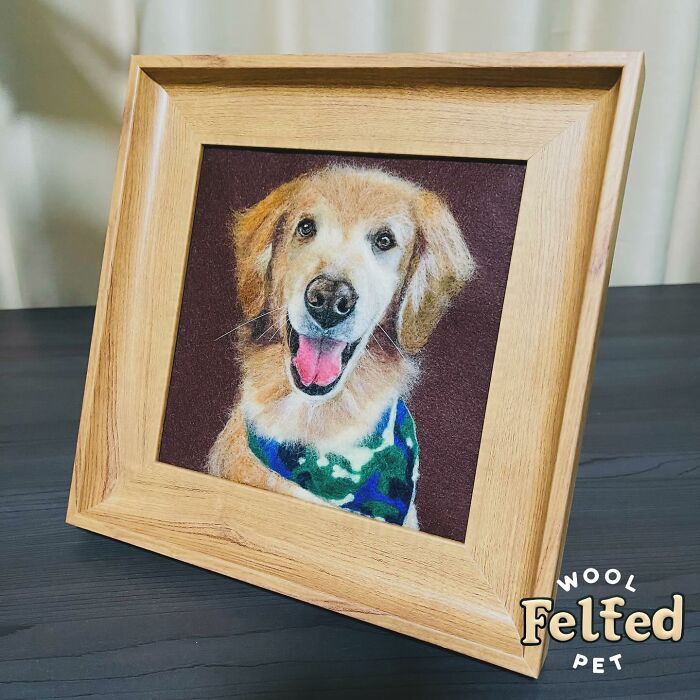 40 Wool Felt Pets So Realistic You Might Want To Do A Double Take
