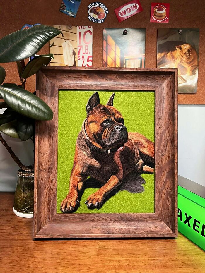 40 Wool Felt Pets So Realistic You Might Want To Do A Double Take