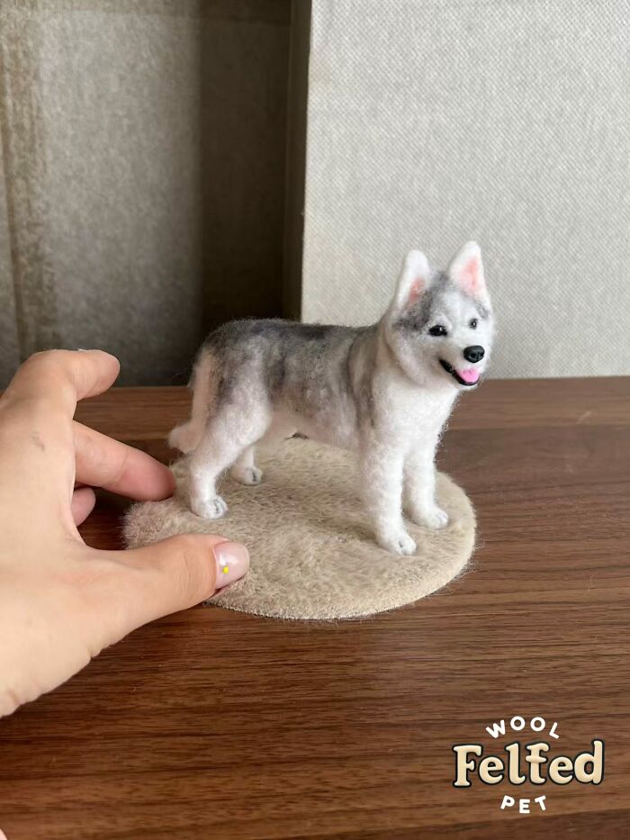 40 Wool Felt Pets So Realistic You Might Want To Do A Double Take
