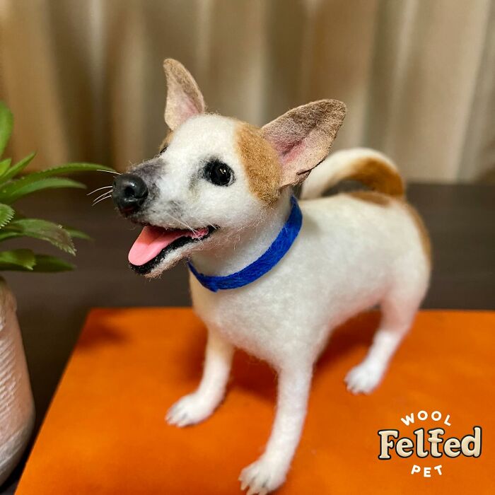 40 Wool Felt Pets So Realistic You Might Want To Do A Double Take