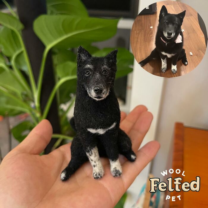 40 Wool Felt Pets So Realistic You Might Want To Do A Double Take