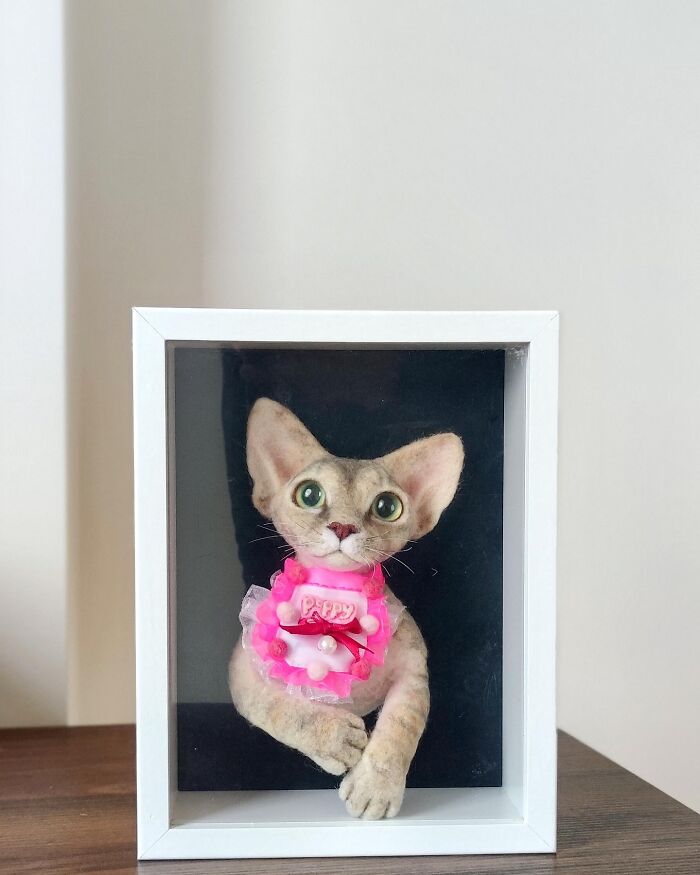 40 Wool Felt Pets So Realistic You Might Want To Do A Double Take