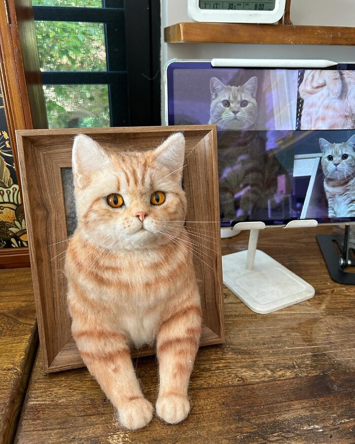40 Wool Felt Pets So Realistic You Might Want To Do A Double Take