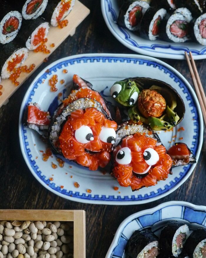 This Mom From Japan Comes Up With Incredibly Creative Meals For Her Kids (73 Pics)
