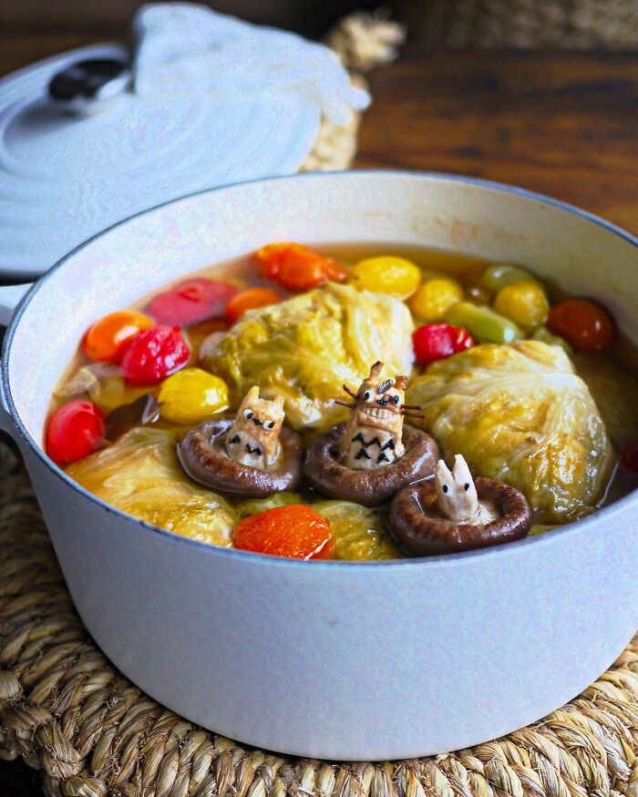 This Mom From Japan Comes Up With Incredibly Creative Meals For Her Kids (73 Pics)