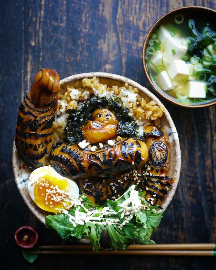 This Mom From Japan Comes Up With Incredibly Creative Meals For Her Kids (73 Pics)