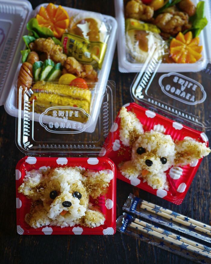 This Mom From Japan Comes Up With Incredibly Creative Meals For Her Kids (73 Pics)