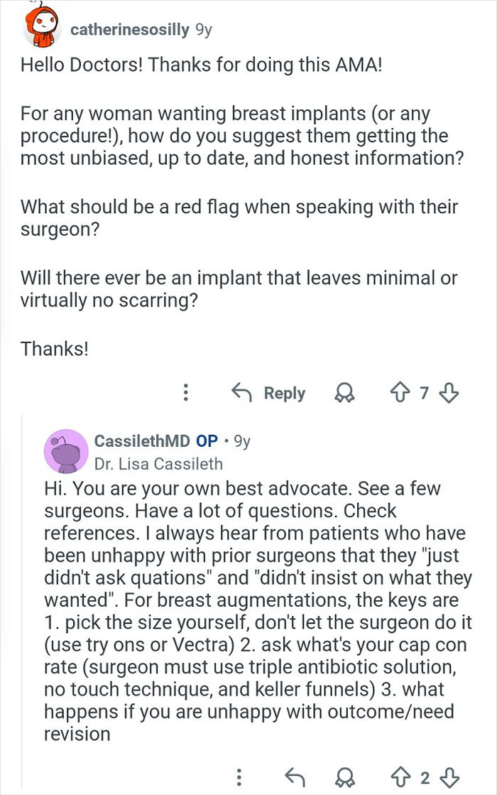 65 Honest Answers From Plastic Surgeons That May Change How You See Cosmetic Work