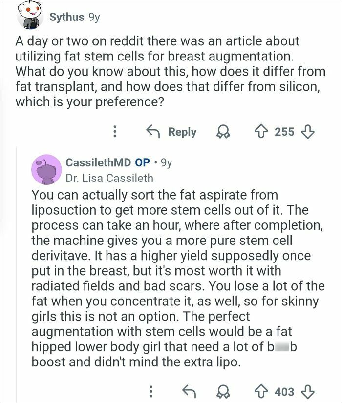 65 Honest Answers From Plastic Surgeons That May Change How You See Cosmetic Work