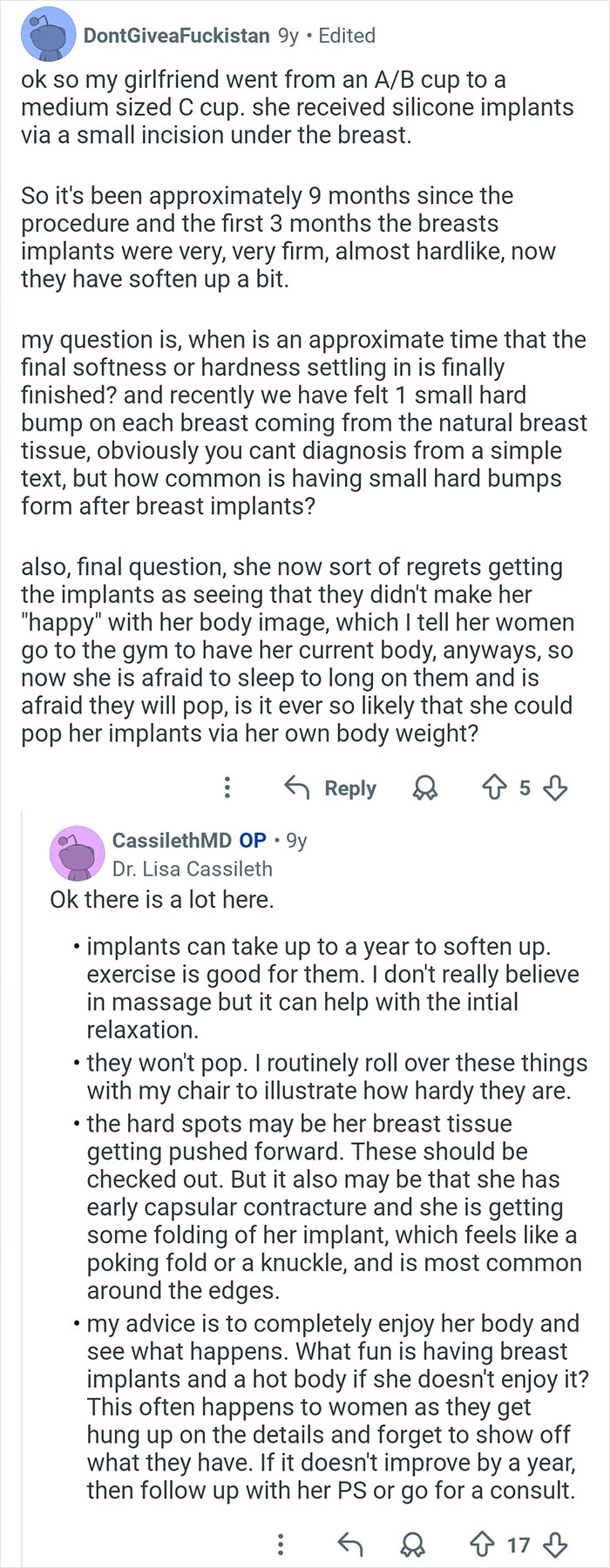 65 Honest Answers From Plastic Surgeons That May Change How You See Cosmetic Work