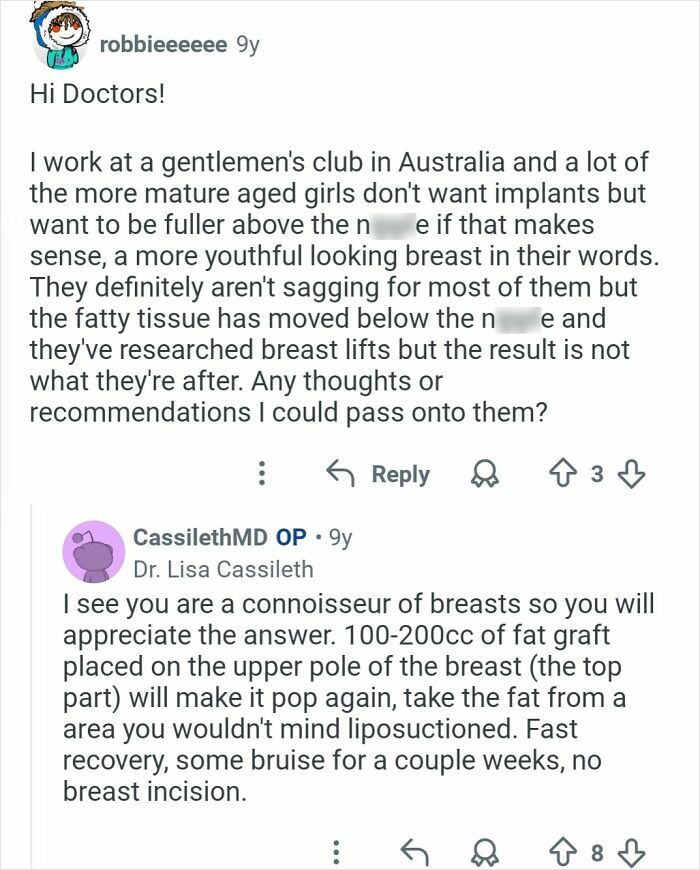 65 Honest Answers From Plastic Surgeons That May Change How You See Cosmetic Work