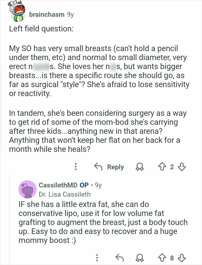 65 Honest Answers From Plastic Surgeons That May Change How You See Cosmetic Work