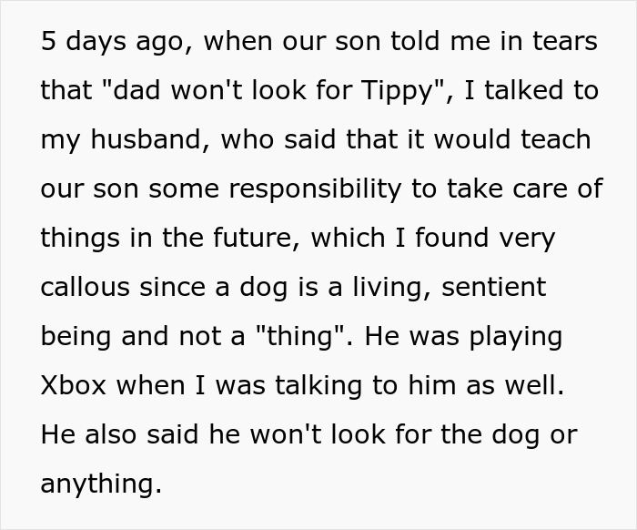 Manchild Refuses To Help Kid Look For Their Lost Dog As He’s Busy Playing, Wife Throws Xbox Away