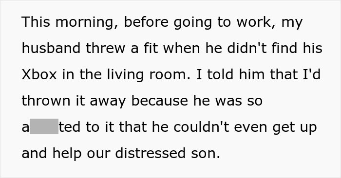 Manchild Refuses To Help Kid Look For Their Lost Dog As He’s Busy Playing, Wife Throws Xbox Away