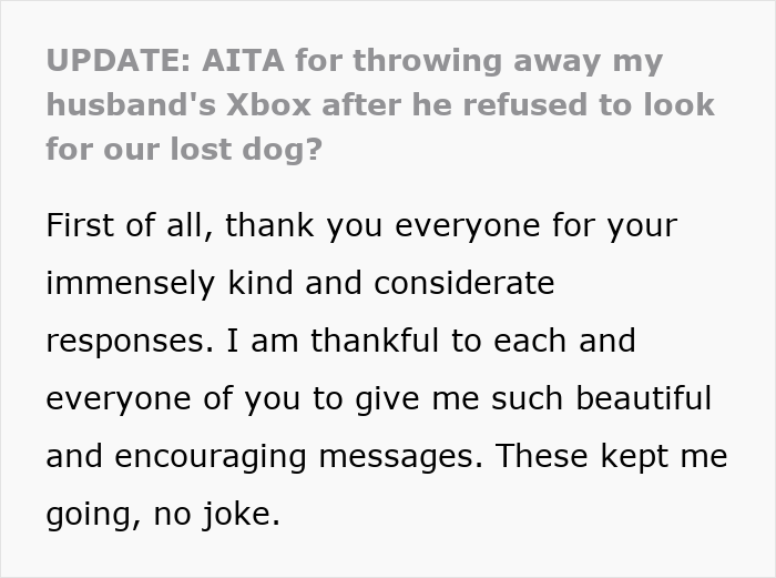 Manchild Refuses To Help Kid Look For Their Lost Dog As He’s Busy Playing, Wife Throws Xbox Away
