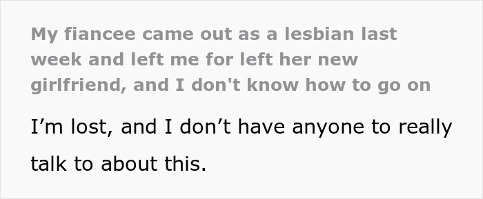 Fiancée Reveals That She&#8217;s In Love With Her BFF, Guy Is So Devastated, He Runs Off With No Contact
