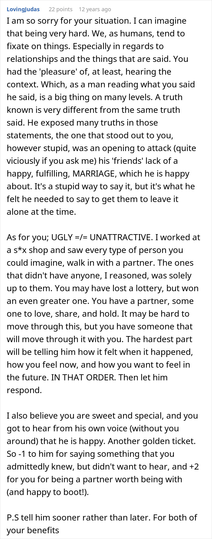 &#8220;I Know She&#8217;s Ugly, I Know She&#8217;s Ugly, I Know She&#8217;s Ugly&#8221;: Wife Overhears Husband