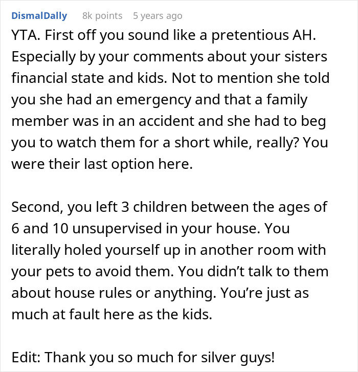 Sister Demands Child-Free Sibling Take In Her 3 Kids In An Emergency, Surprised It Doesn&#8217;t Go Well