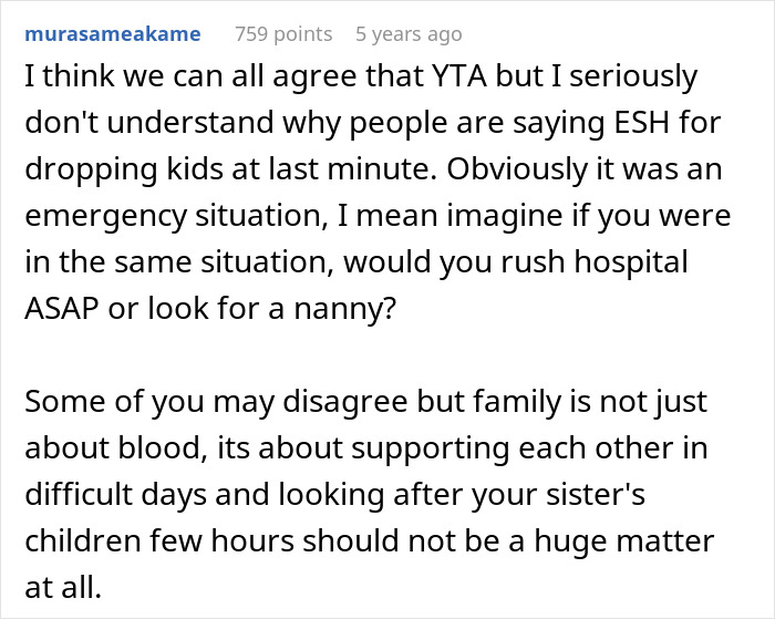 Sister Demands Child-Free Sibling Take In Her 3 Kids In An Emergency, Surprised It Doesn&#8217;t Go Well