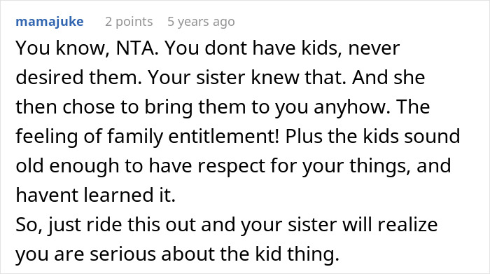 Sister Demands Child-Free Sibling Take In Her 3 Kids In An Emergency, Surprised It Doesn&#8217;t Go Well