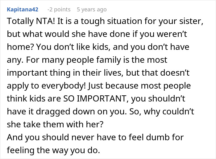 Sister Demands Child-Free Sibling Take In Her 3 Kids In An Emergency, Surprised It Doesn&#8217;t Go Well