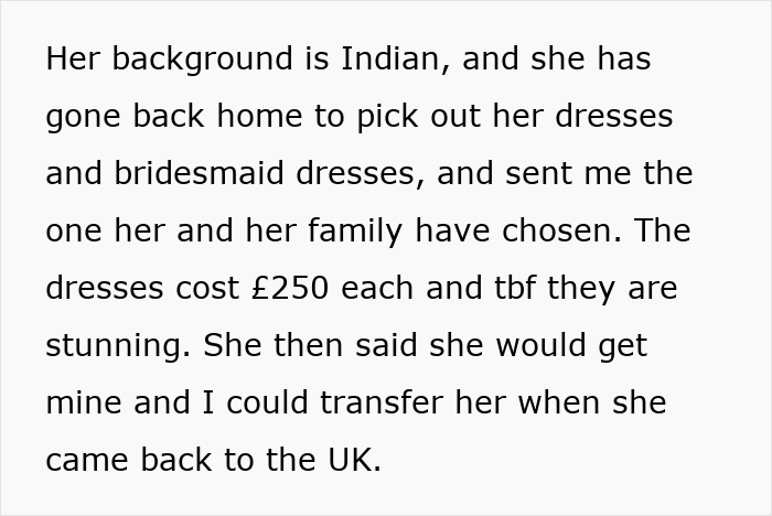 “In Shock”: Woman Is Upset After Bride-To-Be Asks Her To Pay For Her Own Bridesmaid’s Dress