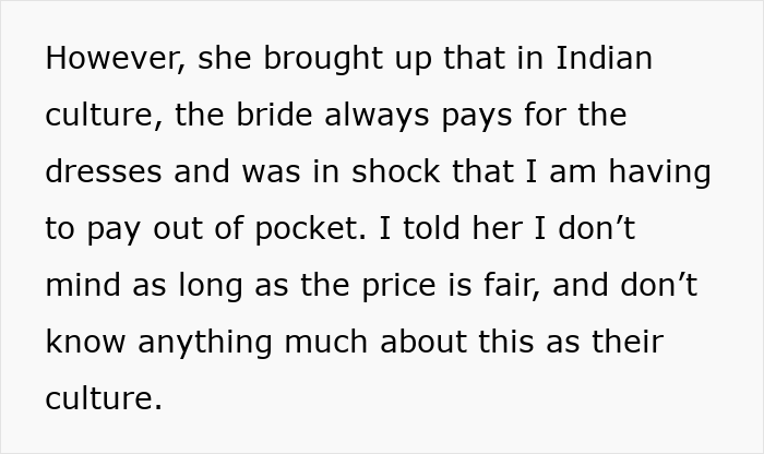 “In Shock”: Woman Is Upset After Bride-To-Be Asks Her To Pay For Her Own Bridesmaid’s Dress