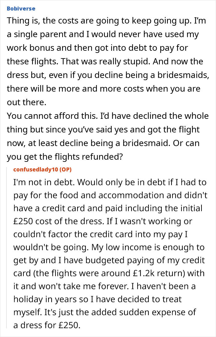 “In Shock”: Woman Is Upset After Bride-To-Be Asks Her To Pay For Her Own Bridesmaid’s Dress