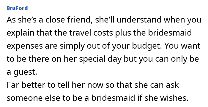 “In Shock”: Woman Is Upset After Bride-To-Be Asks Her To Pay For Her Own Bridesmaid’s Dress