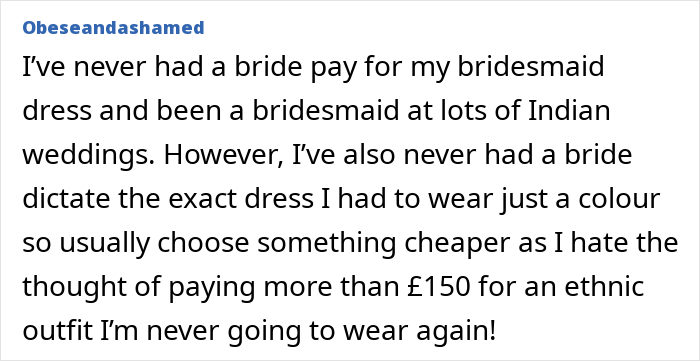 “In Shock”: Woman Is Upset After Bride-To-Be Asks Her To Pay For Her Own Bridesmaid’s Dress