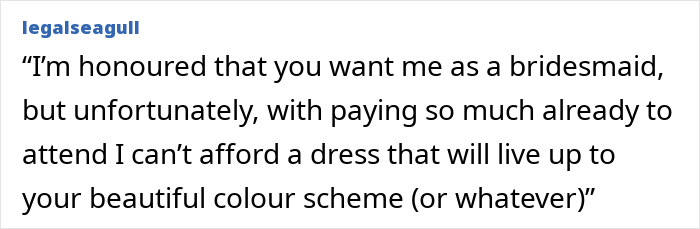 “In Shock”: Woman Is Upset After Bride-To-Be Asks Her To Pay For Her Own Bridesmaid’s Dress