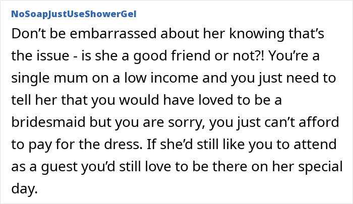 “In Shock”: Woman Is Upset After Bride-To-Be Asks Her To Pay For Her Own Bridesmaid’s Dress
