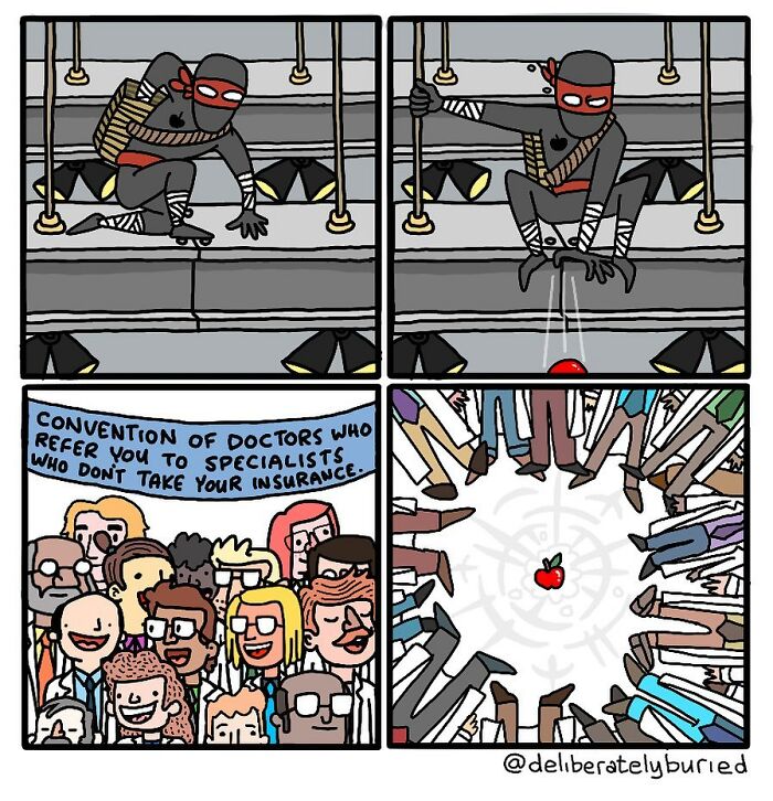 The 46 Best Comics With Unexpected Endings For Those With A Darker Sense Of Humor By Sean Berthiaume