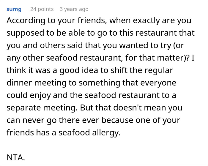 Woman Invites Only Some Members Of Friend Group For Dinner, Finds Out She Can’t Do That Woman Invites Only Some Members Of Friend Group For Dinner, Finds Out She Can’t Do That