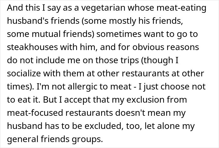 Woman Invites Only Some Members Of Friend Group For Dinner, Finds Out She Can’t Do That Woman Invites Only Some Members Of Friend Group For Dinner, Finds Out She Can’t Do That