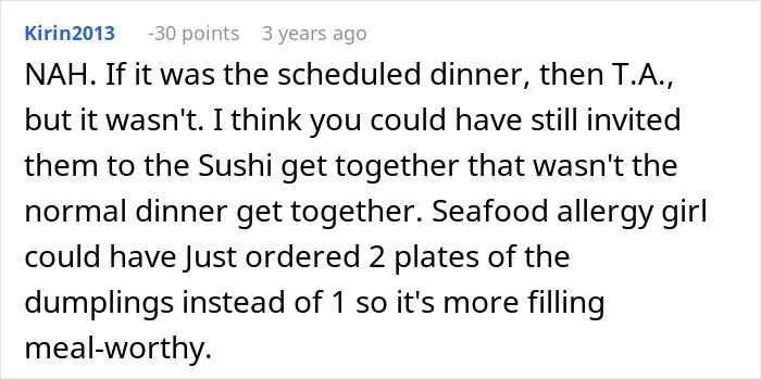 Woman Invites Only Some Members Of Friend Group For Dinner, Finds Out She Can’t Do That Woman Invites Only Some Members Of Friend Group For Dinner, Finds Out She Can’t Do That