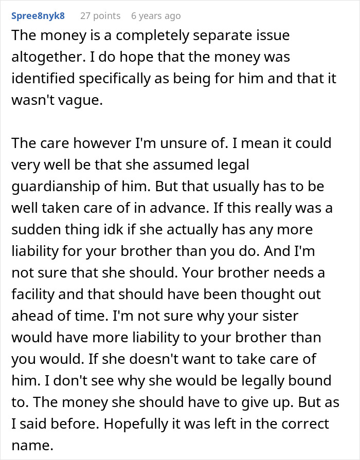 “He Is Now My Problem”: Woman’s Sister Abandons Their Autistic Brother And Disappears To Europe “He Is Now My Problem”: Woman’s Sister Abandons Their Autistic Brother And Disappears To Europe