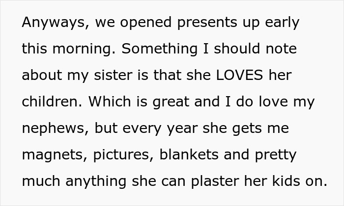 Man Gets Revenge On Sister For Years Of “Nephew” Gifts By Giving Her A Portrait Of His Dog Man Gets Revenge On Sister For Years Of “Nephew” Gifts By Giving Her A Portrait Of His Dog