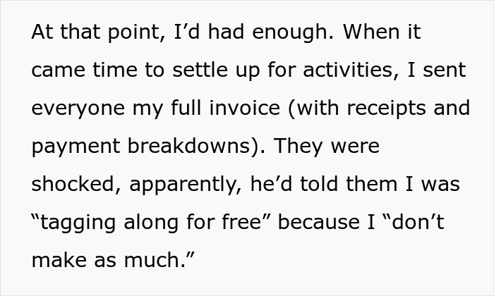 BF Brags About Covering Expenses For B-day Trip, Friends Shocked When GF Reveals She Was Behind It BF Brags About Covering Expenses For B-day Trip, Friends Shocked When GF Reveals She Was Behind It