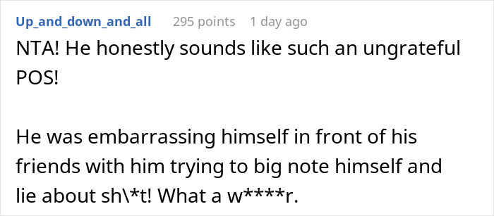 BF Brags About Covering Expenses For B-day Trip, Friends Shocked When GF Reveals She Was Behind It BF Brags About Covering Expenses For B-day Trip, Friends Shocked When GF Reveals She Was Behind It