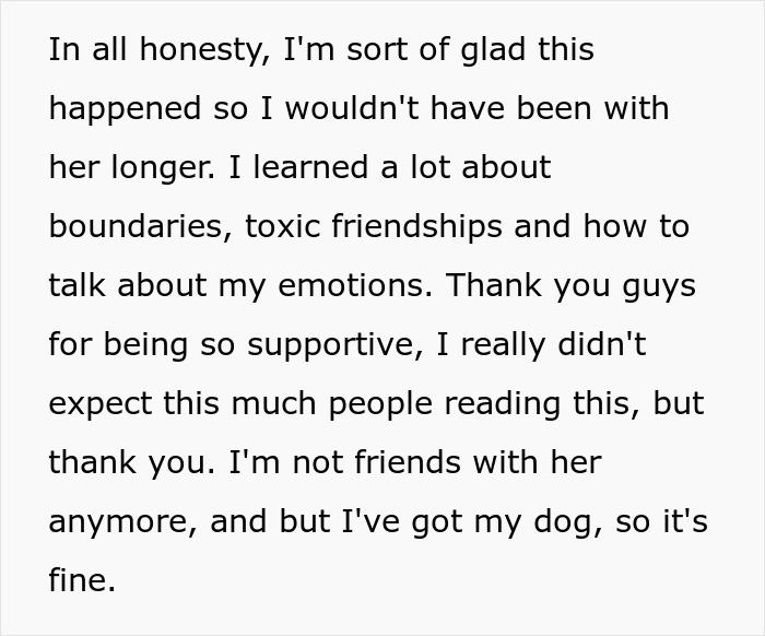 Disabled Teen Thinks She Can Get Away With Anything, Is Shocked When Her Best Friend Finally Abandons Her Disabled Teen Thinks She Can Get Away With Anything, Is Shocked When Her Best Friend Finally Abandons Her