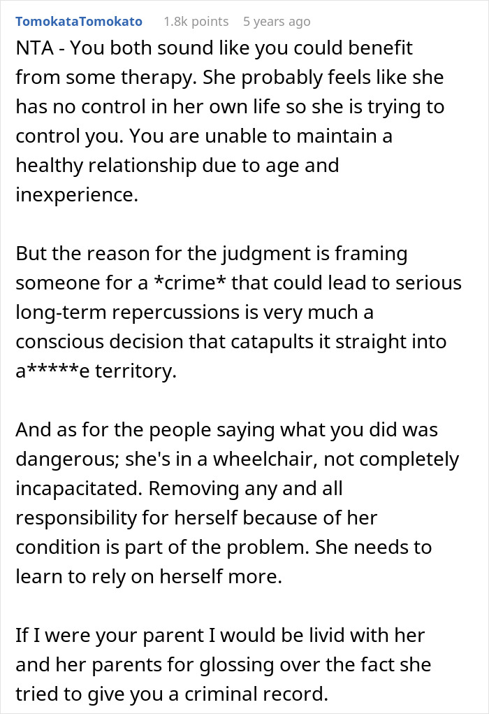 Disabled Teen Thinks She Can Get Away With Anything, Is Shocked When Her Best Friend Finally Abandons Her Disabled Teen Thinks She Can Get Away With Anything, Is Shocked When Her Best Friend Finally Abandons Her