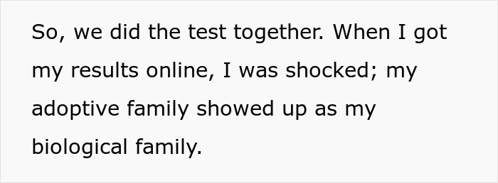 Parents Make 24YO Believe That She’s Adopted, She’s Horrified After Learning The Truth Via DNA Test Parents Make 24YO Believe That She’s Adopted, She’s Horrified After Learning The Truth Via DNA Test