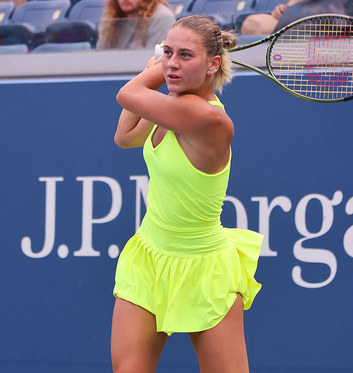 Tennis Champion Uses Steamy Bikini Pics To Respond To Rival’s Controversial “Testosterone” Remark Tennis Champion Uses Steamy Bikini Pics To Respond To Rival’s Controversial “Testosterone” Remark