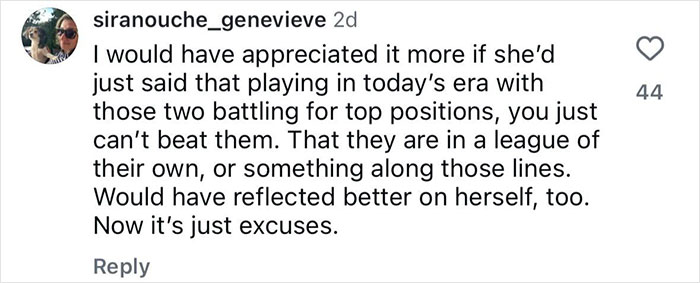 Tennis Champion Uses Steamy Bikini Pics To Respond To Rival’s Controversial “Testosterone” Remark Tennis Champion Uses Steamy Bikini Pics To Respond To Rival’s Controversial “Testosterone” Remark