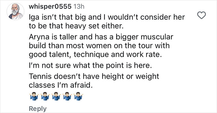 Tennis Champion Uses Steamy Bikini Pics To Respond To Rival’s Controversial “Testosterone” Remark Tennis Champion Uses Steamy Bikini Pics To Respond To Rival’s Controversial “Testosterone” Remark