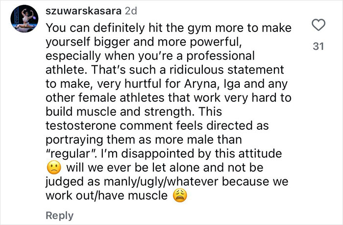 Tennis Champion Uses Steamy Bikini Pics To Respond To Rival’s Controversial “Testosterone” Remark Tennis Champion Uses Steamy Bikini Pics To Respond To Rival’s Controversial “Testosterone” Remark