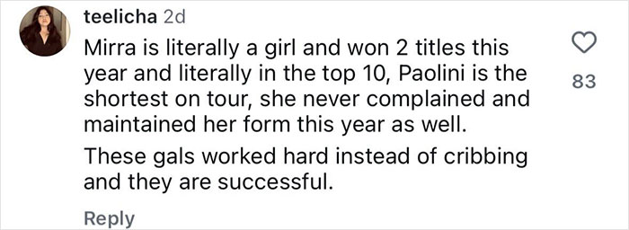 Tennis Champion Uses Steamy Bikini Pics To Respond To Rival’s Controversial “Testosterone” Remark Tennis Champion Uses Steamy Bikini Pics To Respond To Rival’s Controversial “Testosterone” Remark