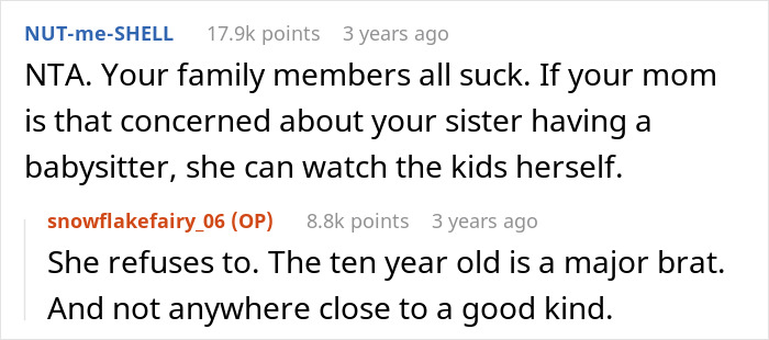 Woman Assumes Paralyzed Sister Can Babysit Her Kids Whenever, Gets A Reality Check Woman Assumes Paralyzed Sister Can Babysit Her Kids Whenever, Gets A Reality Check